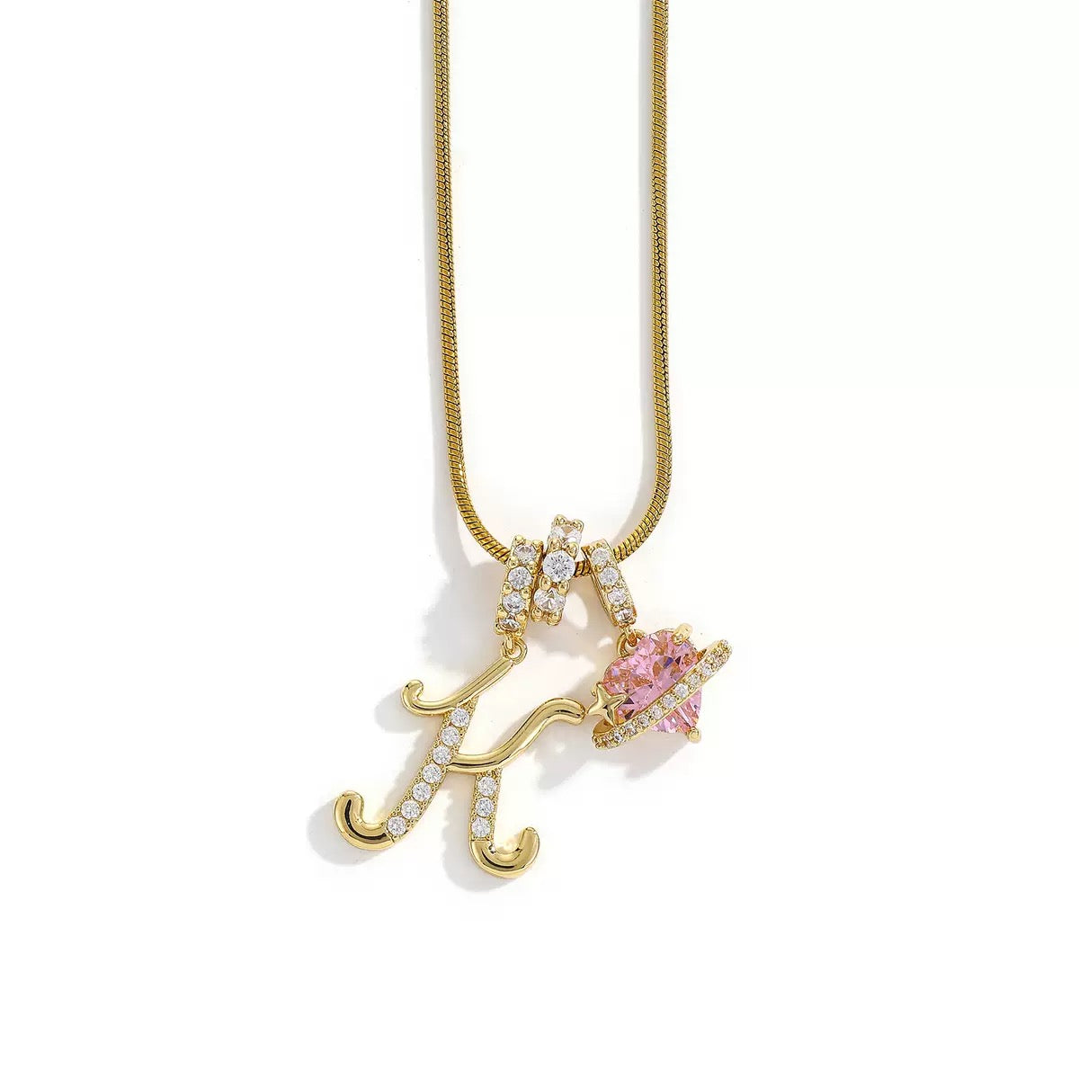 💖 LAST DAY – 57% OFF ✨ 3-layer pendant necklaces with initials A-Z 🎀 | Personalized & elegant