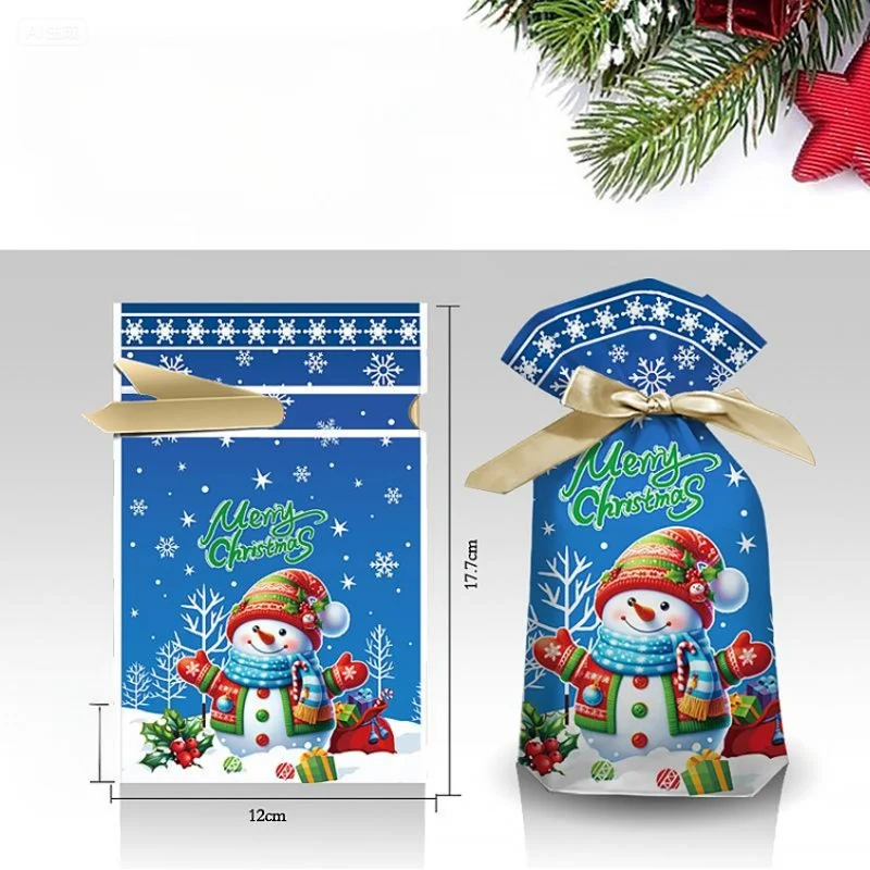 🎄Drawstring Christmas Gift Bags (Biodegradable)