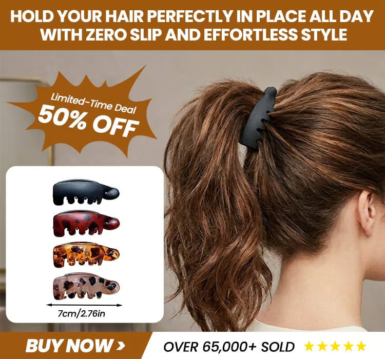 Non-Slip Banana Hair Clip