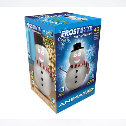 Talking Animated Blink Snowman