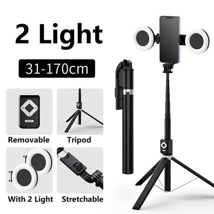 🔥New 6 in 1 Bluetooth Selfie Stick