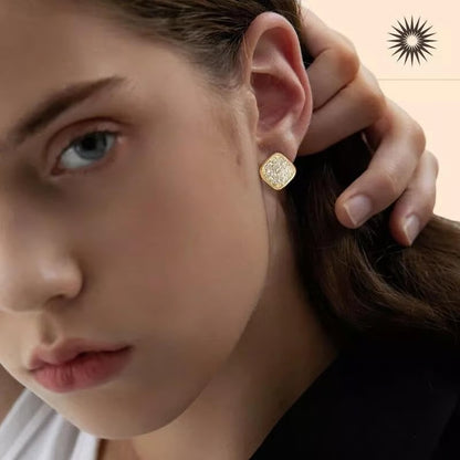 Magnetic Diamond Double-sided Stud Earrings(Left Ear + Right Ear)