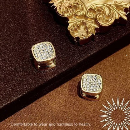 Magnetic Diamond Double-sided Stud Earrings(Left Ear + Right Ear)