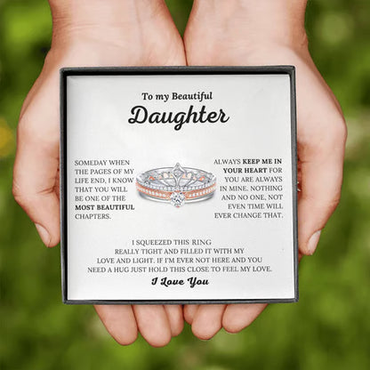 Last Day 49% OFF - Keep Me In Your Heart - Crown Ring (Adjustable - One Size Fits All)