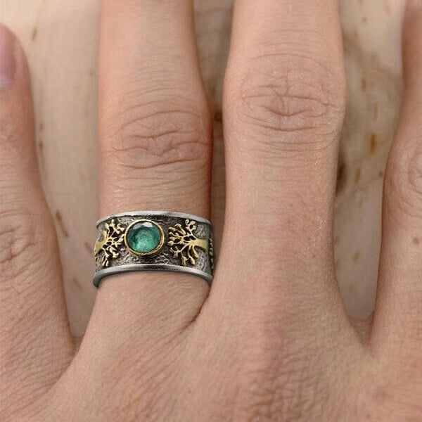 Vintage Tree of Life Ring