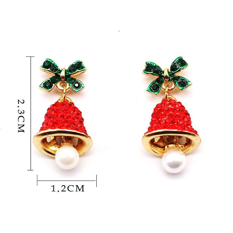 🎉Wind chime rhinestone earrings
