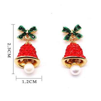 🎉Wind chime rhinestone earrings