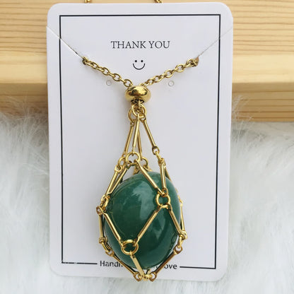 🔥 Crystal Stone Holder Necklace - Free (Crystal) Gift Included🎁