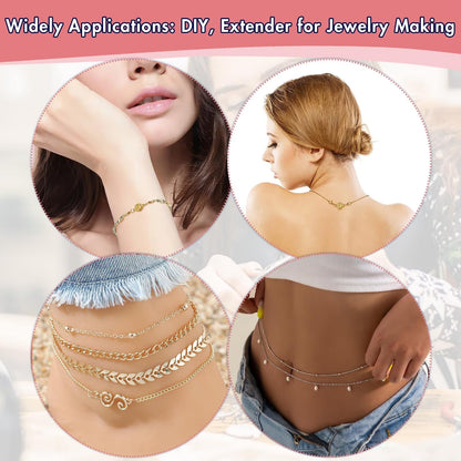 Magnetic Necklace Clasps and Closures - 12 pcs Jewelry Clasp Set