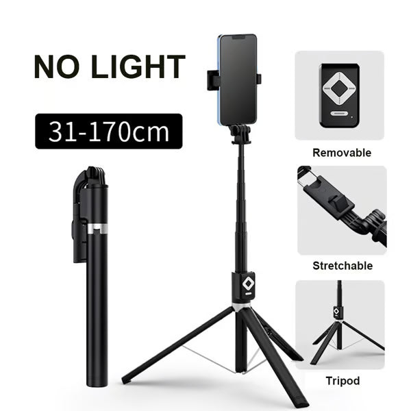 🔥New 6 in 1 Bluetooth Selfie Stick