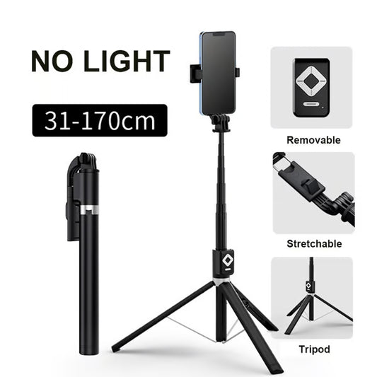 🔥New 6 in 1 Bluetooth Selfie Stick