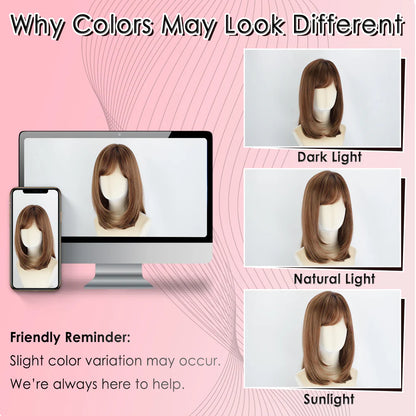 Ramona - Short Blonde Highlight Bob Wig