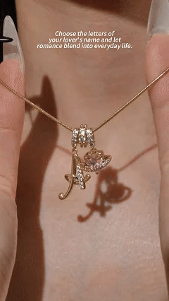💖 LAST DAY – 57% OFF ✨ 3-layer pendant necklaces with initials A-Z 🎀 | Personalized & elegant
