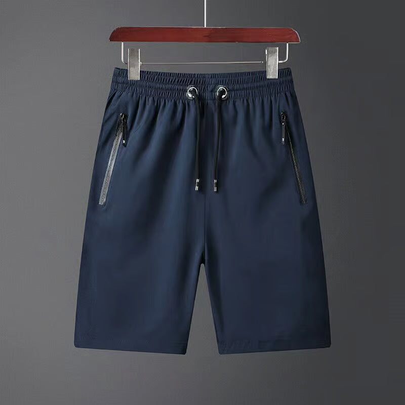 🔥Men's Plus Size Ice Silk Stretch Shorts