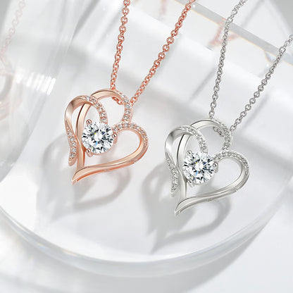 I LOVE YOU Diamond necklace