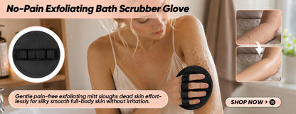 No-Pain Exfoliating Bath Scrubber Glove