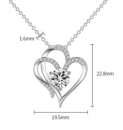 I LOVE YOU Diamond necklace