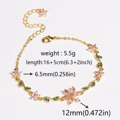 🔥2026 NEW ARRIVAL🔥 -Flower Bracelet (Perfect jewelry and gifts)