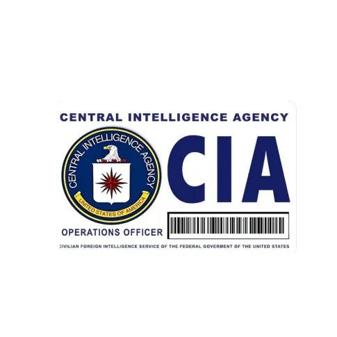 🔥Secret Agent Card Skins Kit: FBI/ICE Designs • Cosplay & Gift Stickers